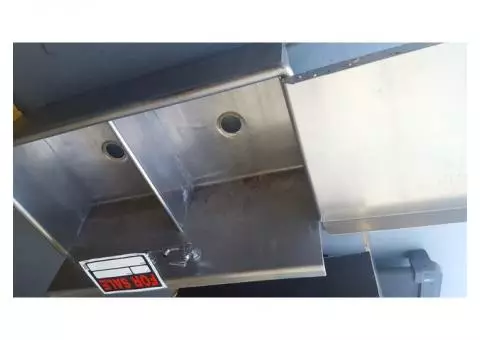 Commerical stainless sink